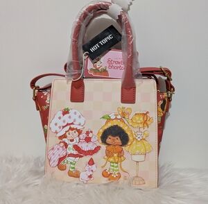 Loungefly Strawberry Shortcake Orange Blossom Mini Satchel Bag New